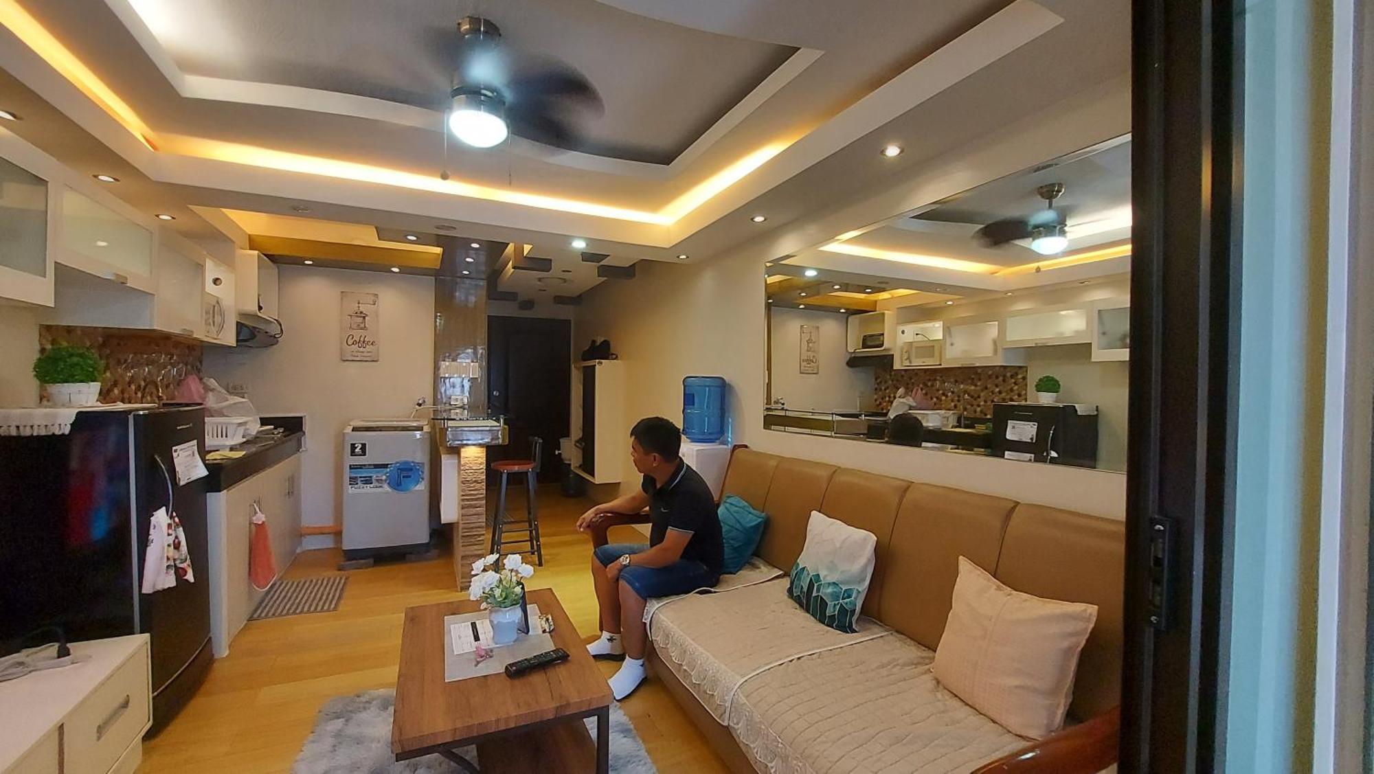 1Bedroom One Oasis Condo Fullyfurnished Davao Экстерьер фото